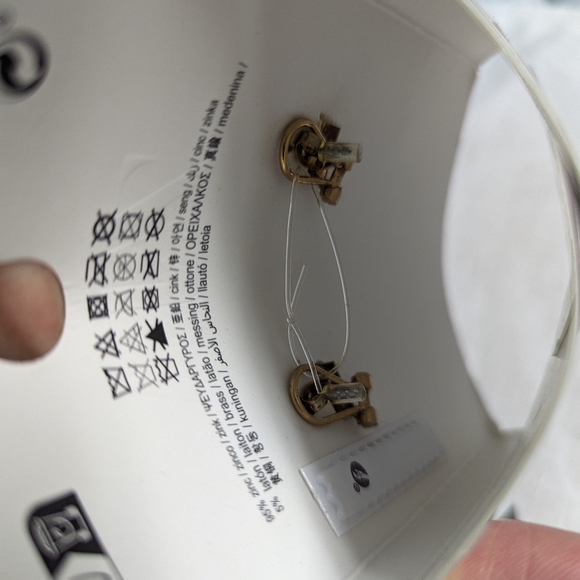 ZARA LEAF EARRINGS GOLDEN NWT - Picture 14 of 16